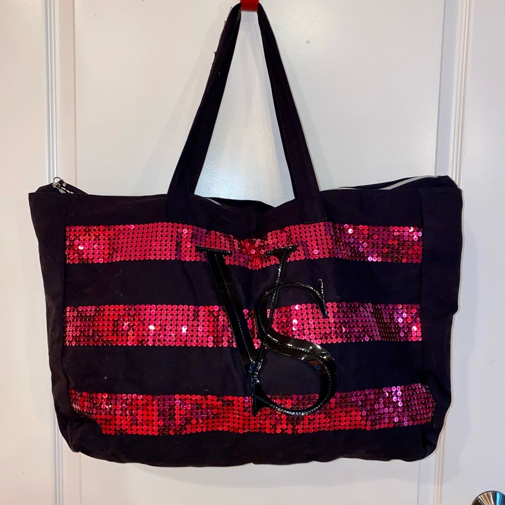 Victoria’s Secret Sequin Duffle Bag Gem